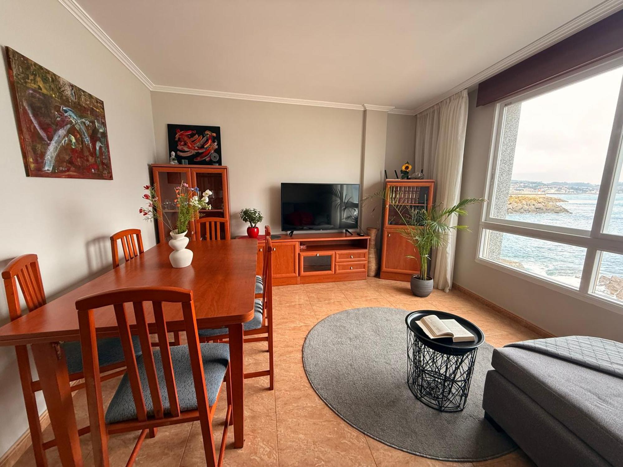 Piso Vacaciones En El Mar Apartment Sanxenxo Bagian luar foto